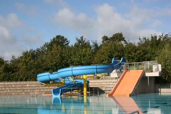 Rutschen im Freizeitbad