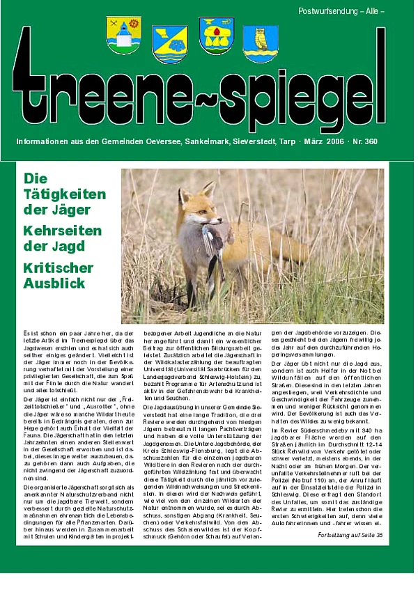 Treenespiegel März 2006